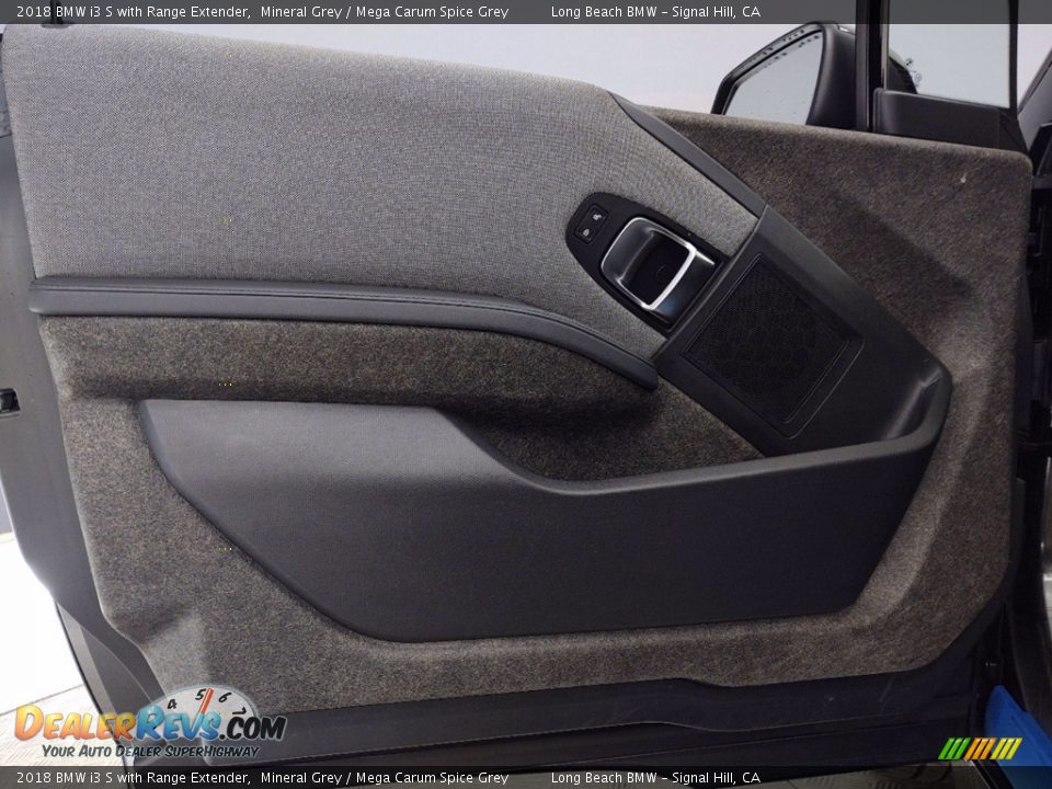 2018 BMW i3 S with Range Extender Mineral Grey / Mega Carum Spice Grey Photo #13