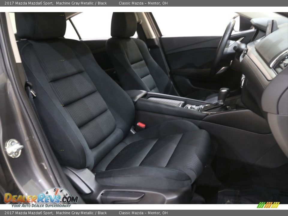 2017 Mazda Mazda6 Sport Machine Gray Metallic / Black Photo #14
