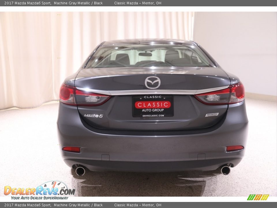 2017 Mazda Mazda6 Sport Machine Gray Metallic / Black Photo #17