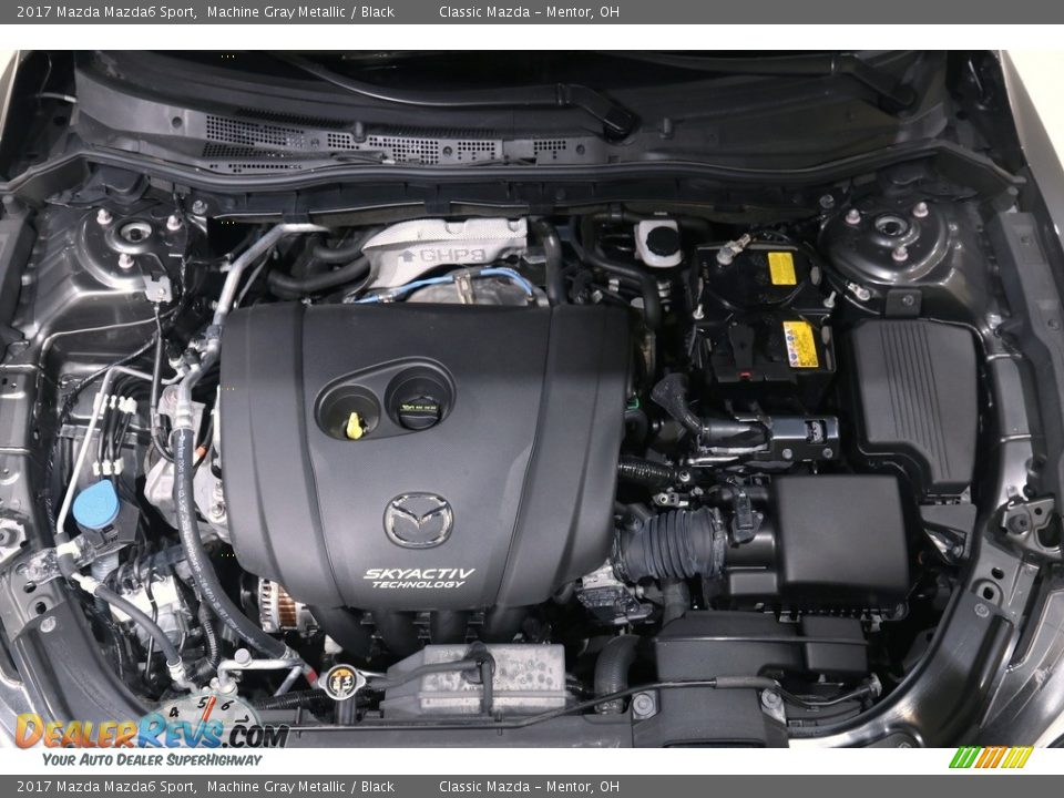 2017 Mazda Mazda6 Sport Machine Gray Metallic / Black Photo #18