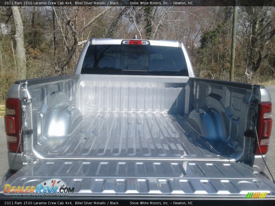 2021 Ram 1500 Laramie Crew Cab 4x4 Billet Silver Metallic / Black Photo #8