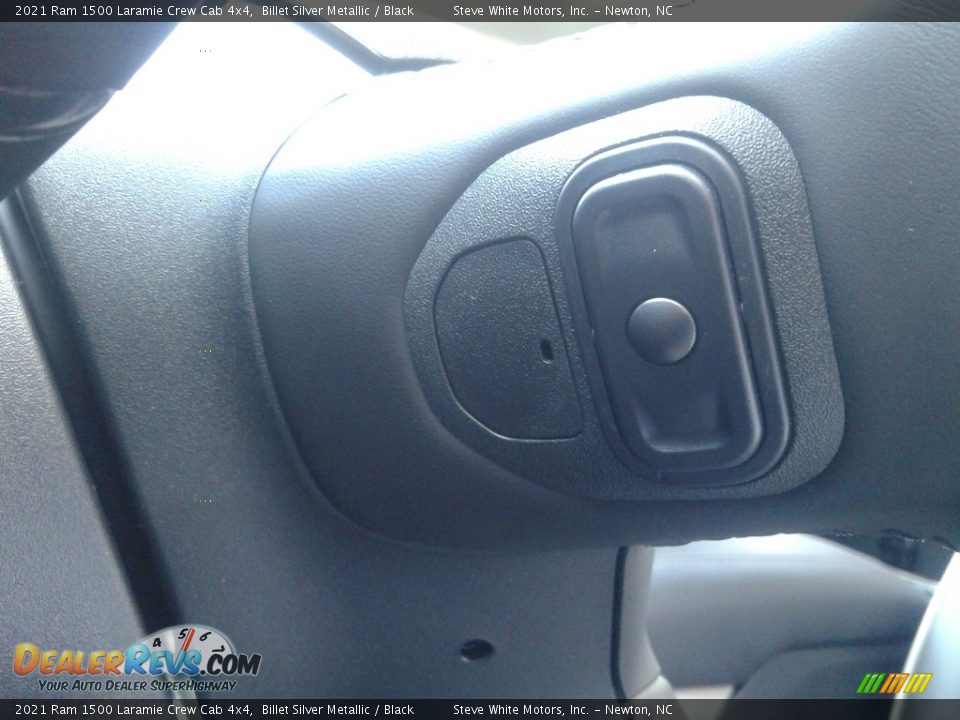 2021 Ram 1500 Laramie Crew Cab 4x4 Billet Silver Metallic / Black Photo #13