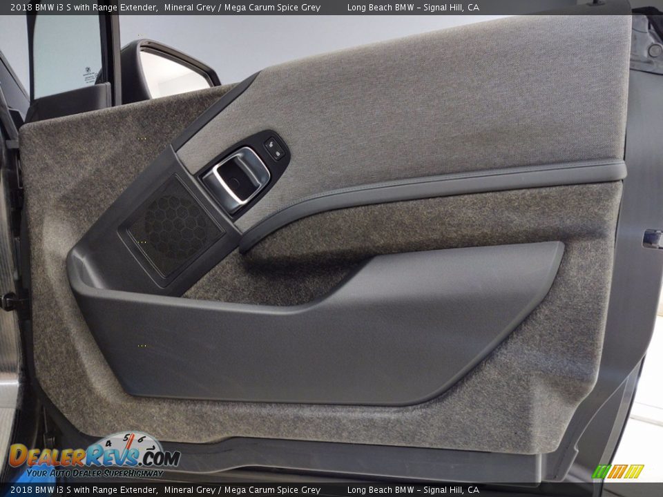 2018 BMW i3 S with Range Extender Mineral Grey / Mega Carum Spice Grey Photo #31