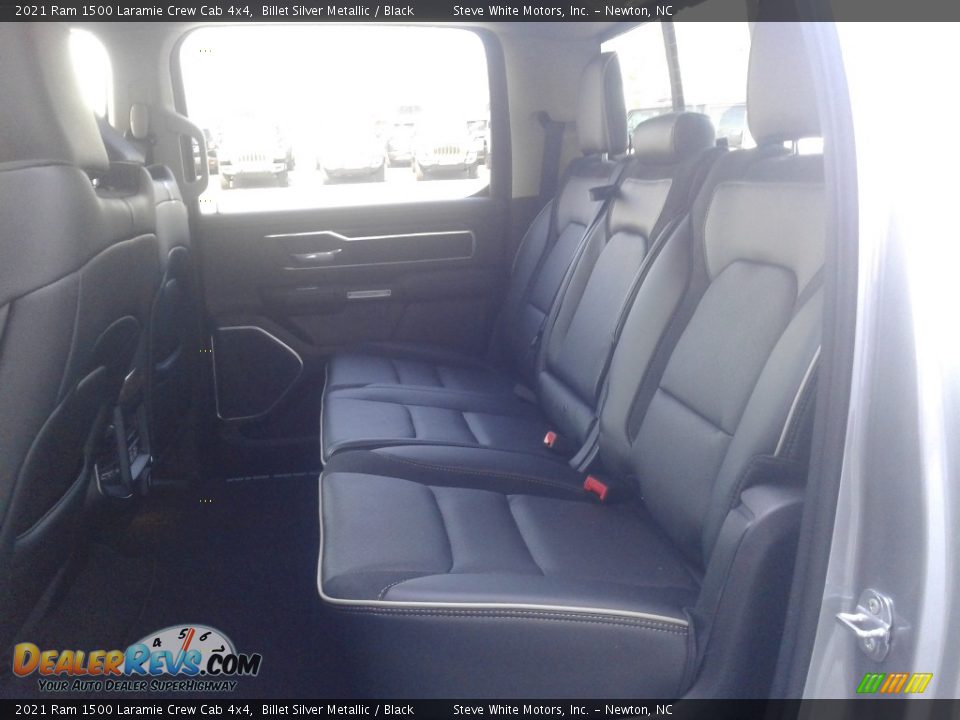 2021 Ram 1500 Laramie Crew Cab 4x4 Billet Silver Metallic / Black Photo #14