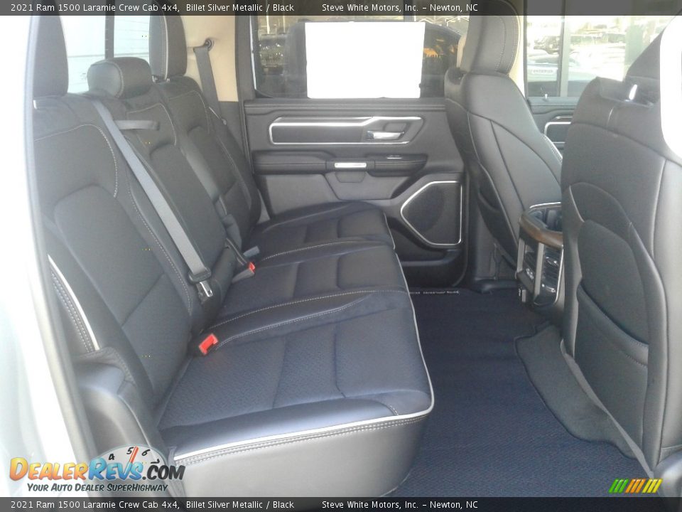 2021 Ram 1500 Laramie Crew Cab 4x4 Billet Silver Metallic / Black Photo #16