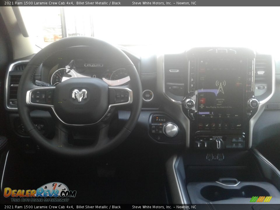 2021 Ram 1500 Laramie Crew Cab 4x4 Billet Silver Metallic / Black Photo #18