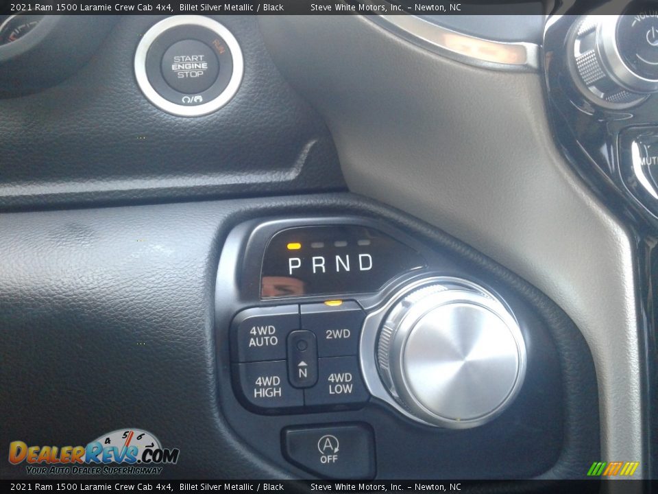 2021 Ram 1500 Laramie Crew Cab 4x4 Billet Silver Metallic / Black Photo #22