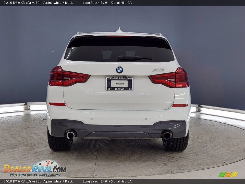 2018 BMW X3 xDrive30i Alpine White / Black Photo #4