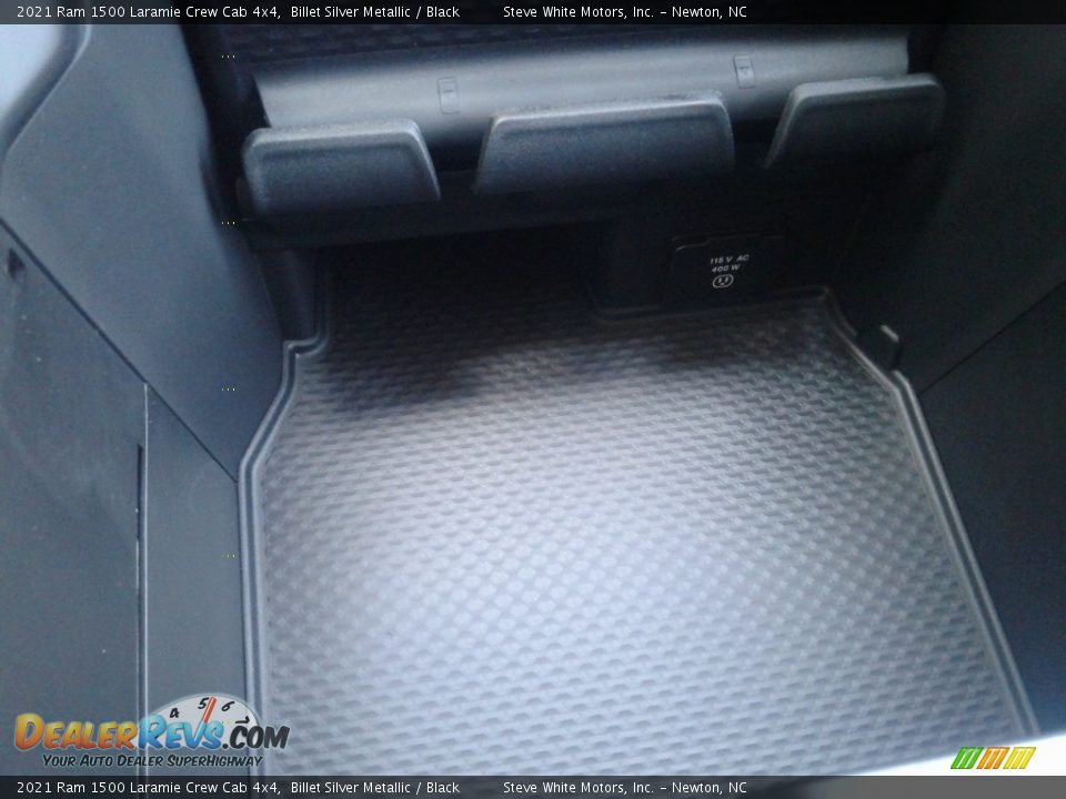 2021 Ram 1500 Laramie Crew Cab 4x4 Billet Silver Metallic / Black Photo #28