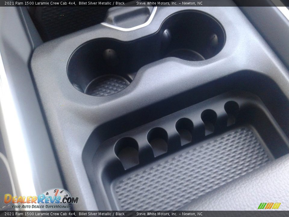 2021 Ram 1500 Laramie Crew Cab 4x4 Billet Silver Metallic / Black Photo #29
