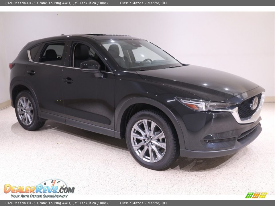 2020 Mazda CX-5 Grand Touring AWD Jet Black Mica / Black Photo #1