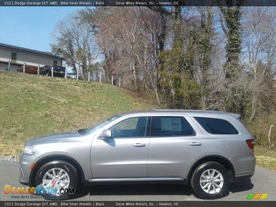 2021 Dodge Durango SXT AWD Billet Silver Metallic / Black Photo #1