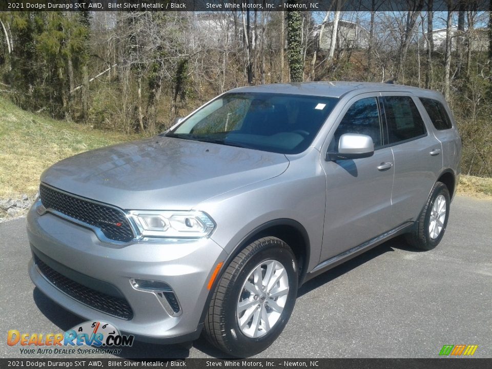 2021 Dodge Durango SXT AWD Billet Silver Metallic / Black Photo #2