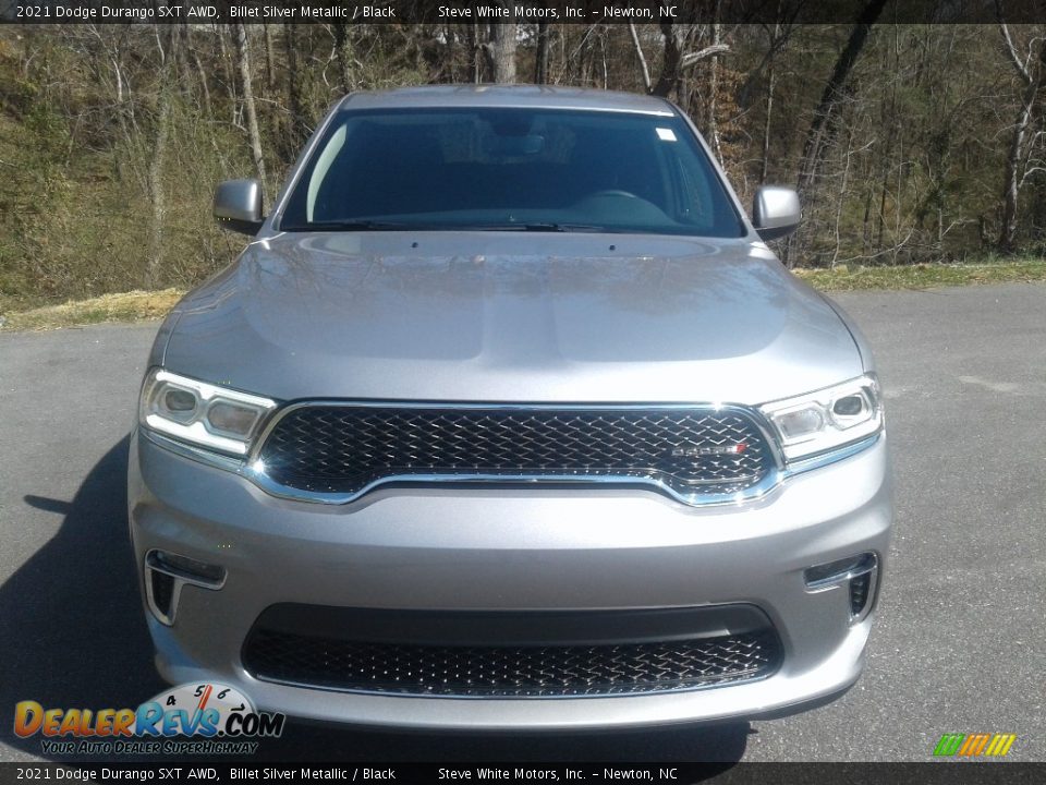 2021 Dodge Durango SXT AWD Billet Silver Metallic / Black Photo #3