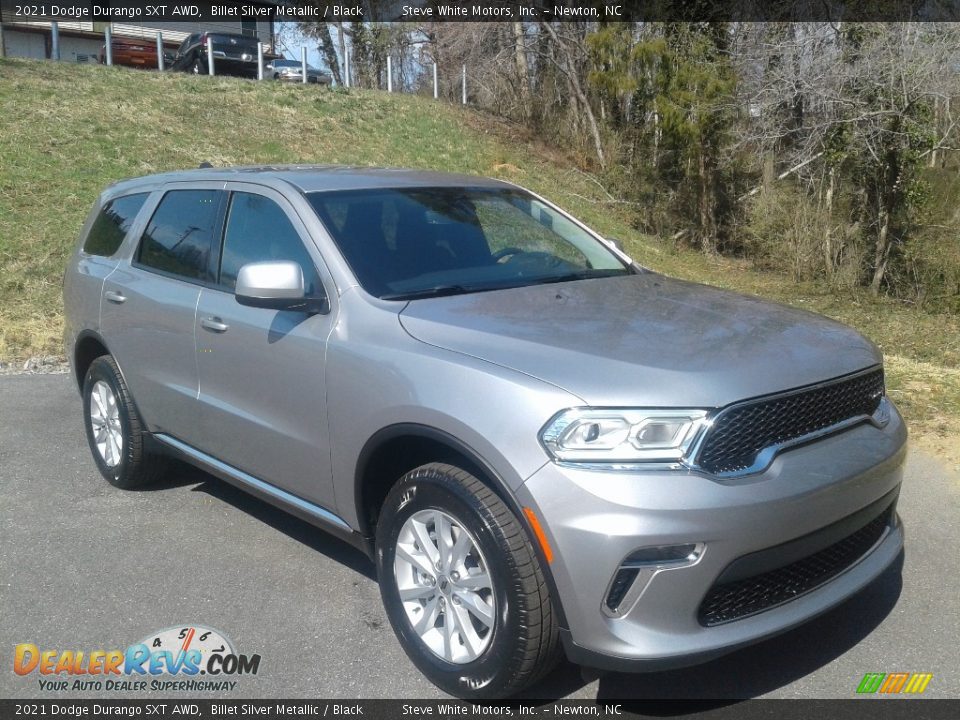 2021 Dodge Durango SXT AWD Billet Silver Metallic / Black Photo #4