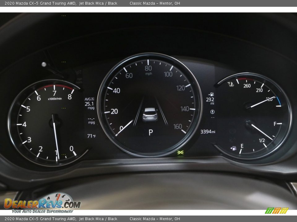 2020 Mazda CX-5 Grand Touring AWD Jet Black Mica / Black Photo #8
