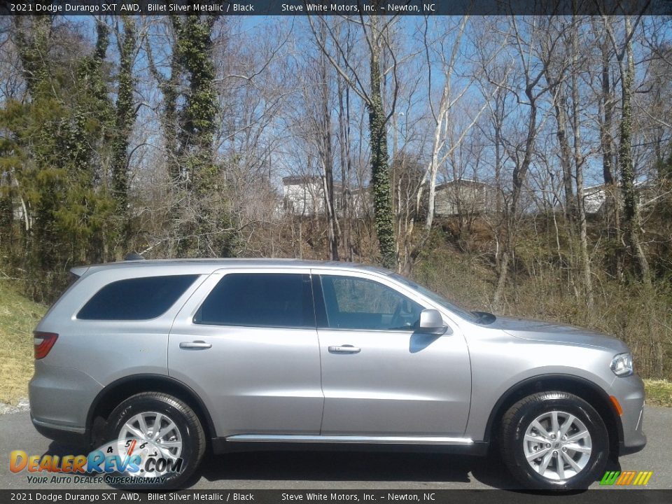 2021 Dodge Durango SXT AWD Billet Silver Metallic / Black Photo #5