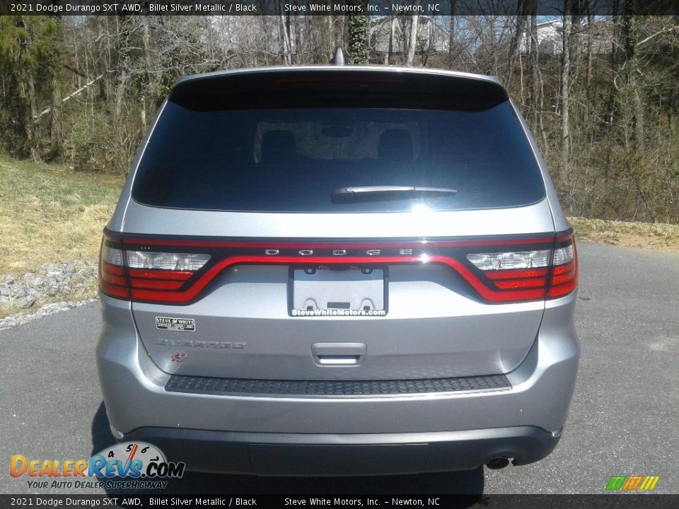 2021 Dodge Durango SXT AWD Billet Silver Metallic / Black Photo #7