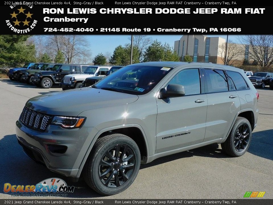 2021 Jeep Grand Cherokee Laredo 4x4 Sting-Gray / Black Photo #1