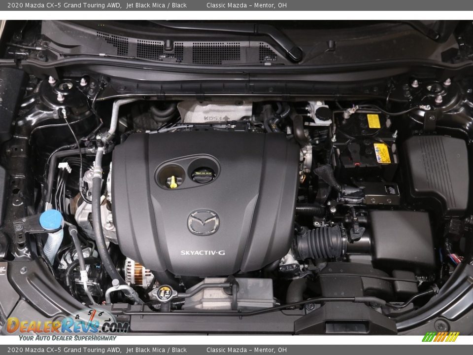 2020 Mazda CX-5 Grand Touring AWD Jet Black Mica / Black Photo #18