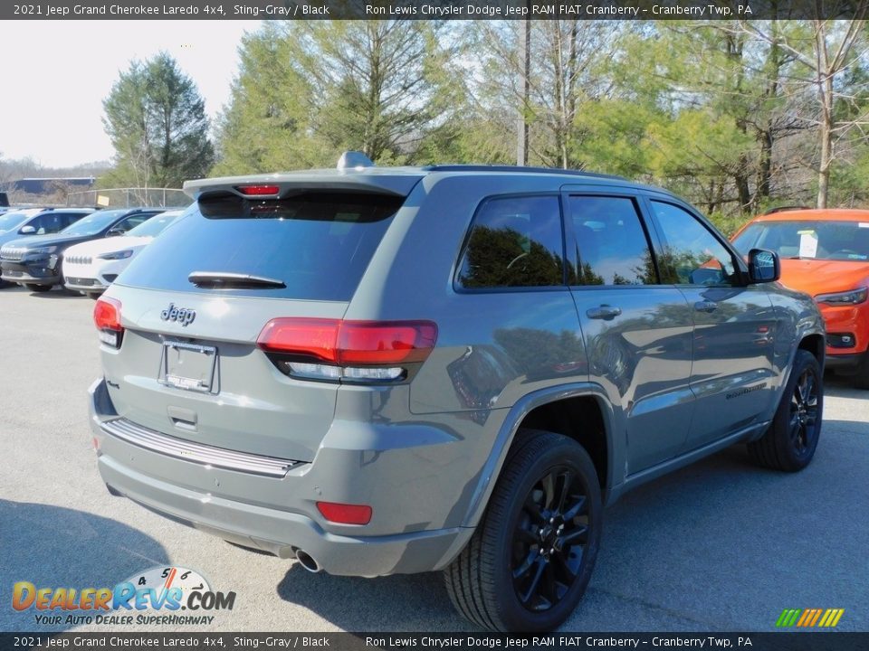 2021 Jeep Grand Cherokee Laredo 4x4 Sting-Gray / Black Photo #5