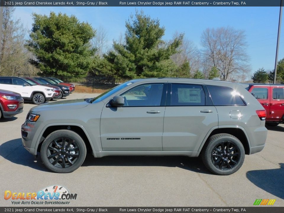 2021 Jeep Grand Cherokee Laredo 4x4 Sting-Gray / Black Photo #9