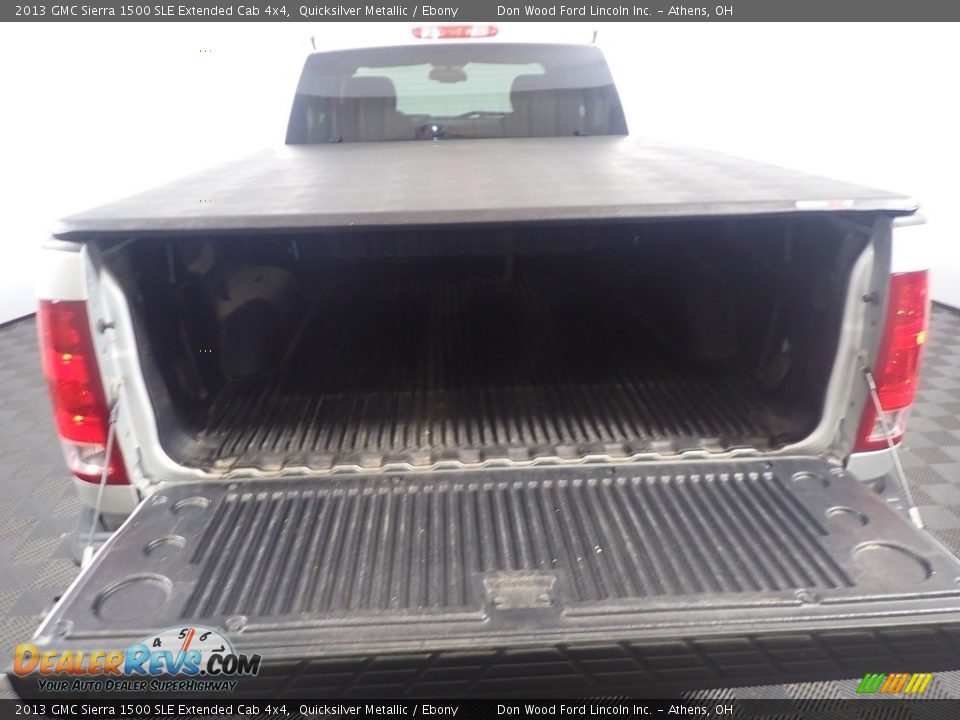 2013 GMC Sierra 1500 SLE Extended Cab 4x4 Quicksilver Metallic / Ebony Photo #13