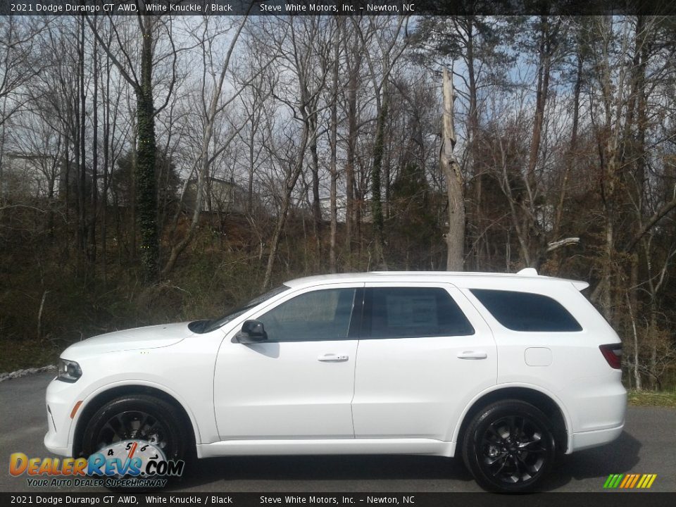 2021 Dodge Durango GT AWD White Knuckle / Black Photo #1