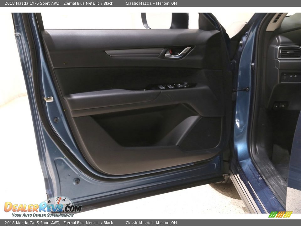 2018 Mazda CX-5 Sport AWD Eternal Blue Metallic / Black Photo #4