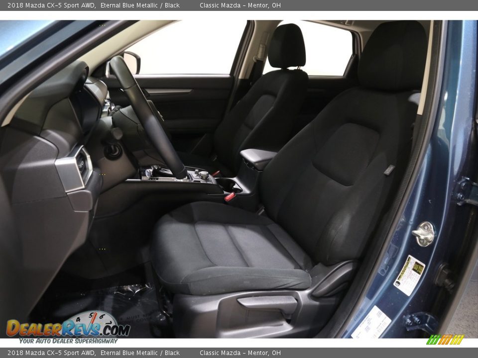 2018 Mazda CX-5 Sport AWD Eternal Blue Metallic / Black Photo #5