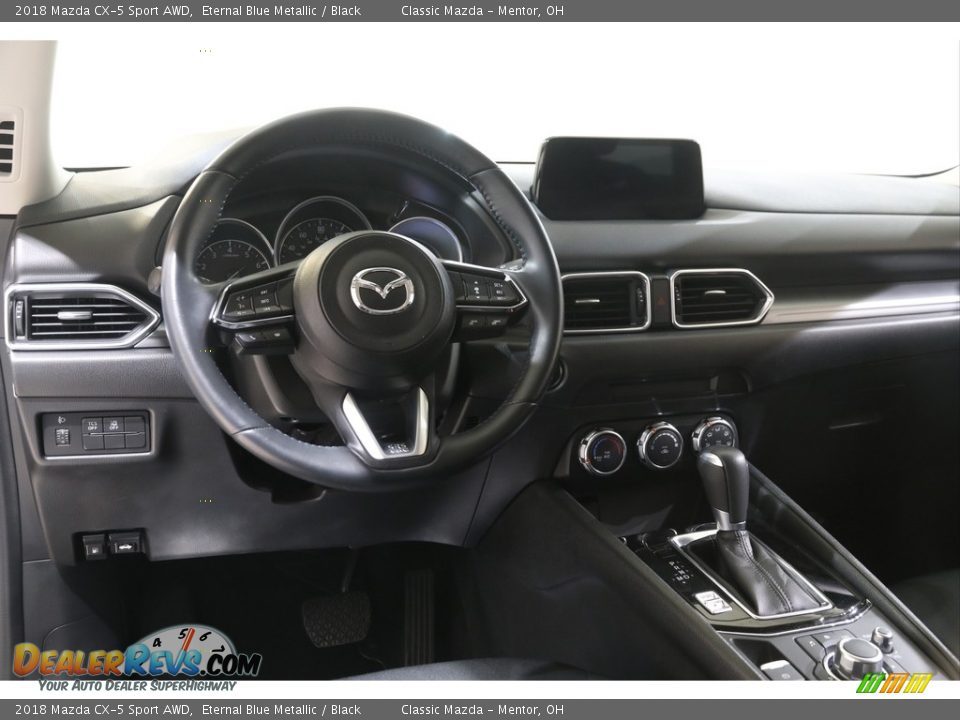 2018 Mazda CX-5 Sport AWD Eternal Blue Metallic / Black Photo #6