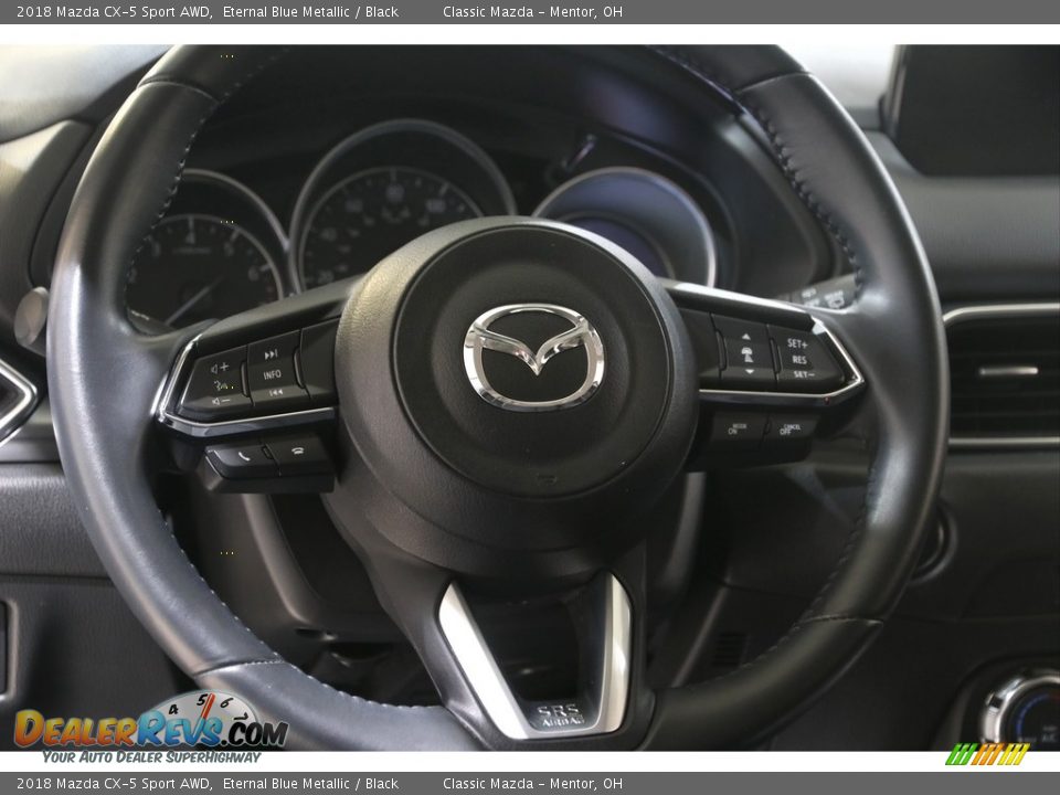 2018 Mazda CX-5 Sport AWD Eternal Blue Metallic / Black Photo #7