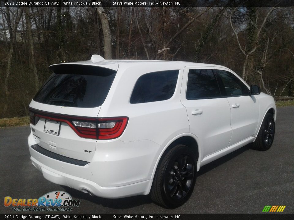 2021 Dodge Durango GT AWD White Knuckle / Black Photo #6