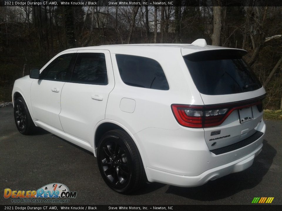 2021 Dodge Durango GT AWD White Knuckle / Black Photo #8