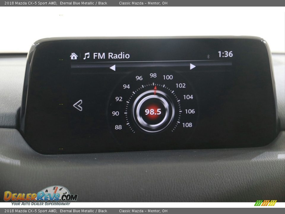 2018 Mazda CX-5 Sport AWD Eternal Blue Metallic / Black Photo #11