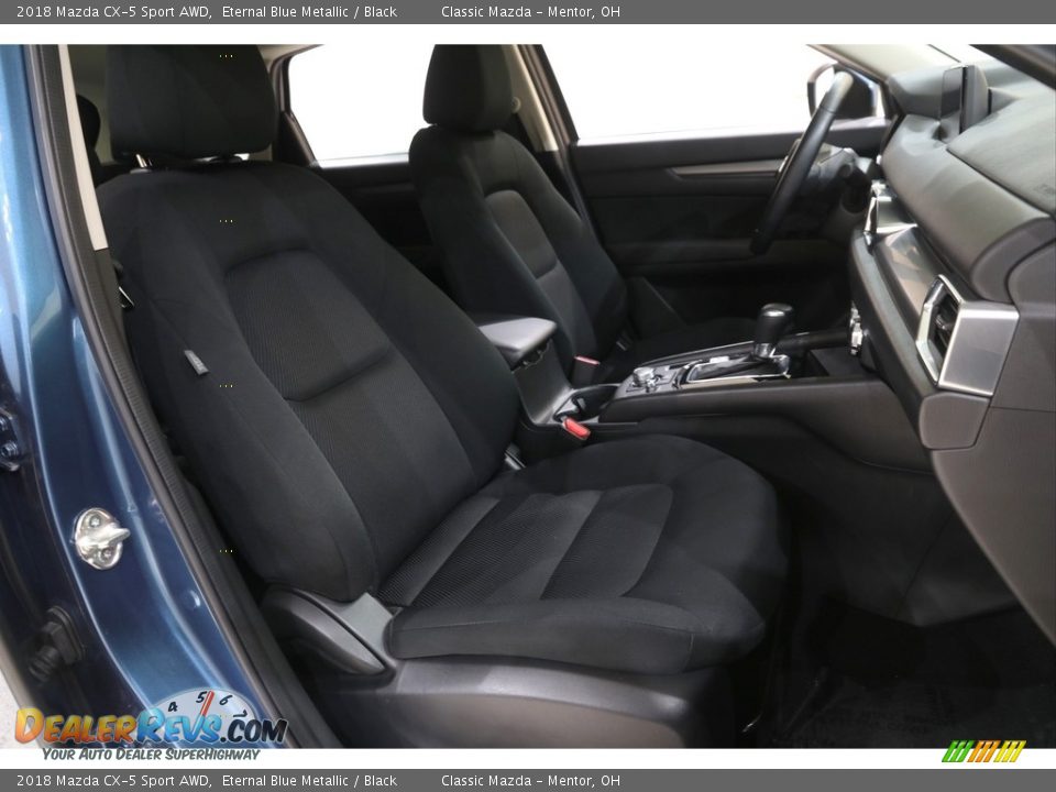 2018 Mazda CX-5 Sport AWD Eternal Blue Metallic / Black Photo #13