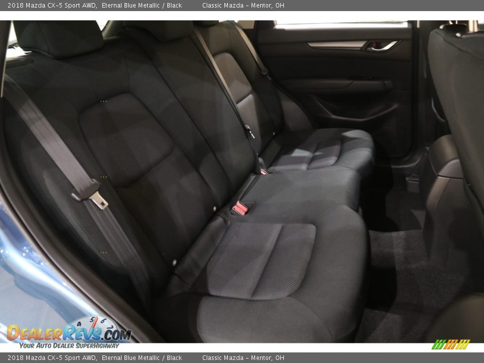2018 Mazda CX-5 Sport AWD Eternal Blue Metallic / Black Photo #14
