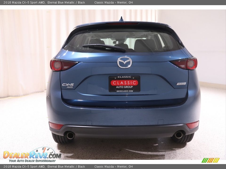 2018 Mazda CX-5 Sport AWD Eternal Blue Metallic / Black Photo #16