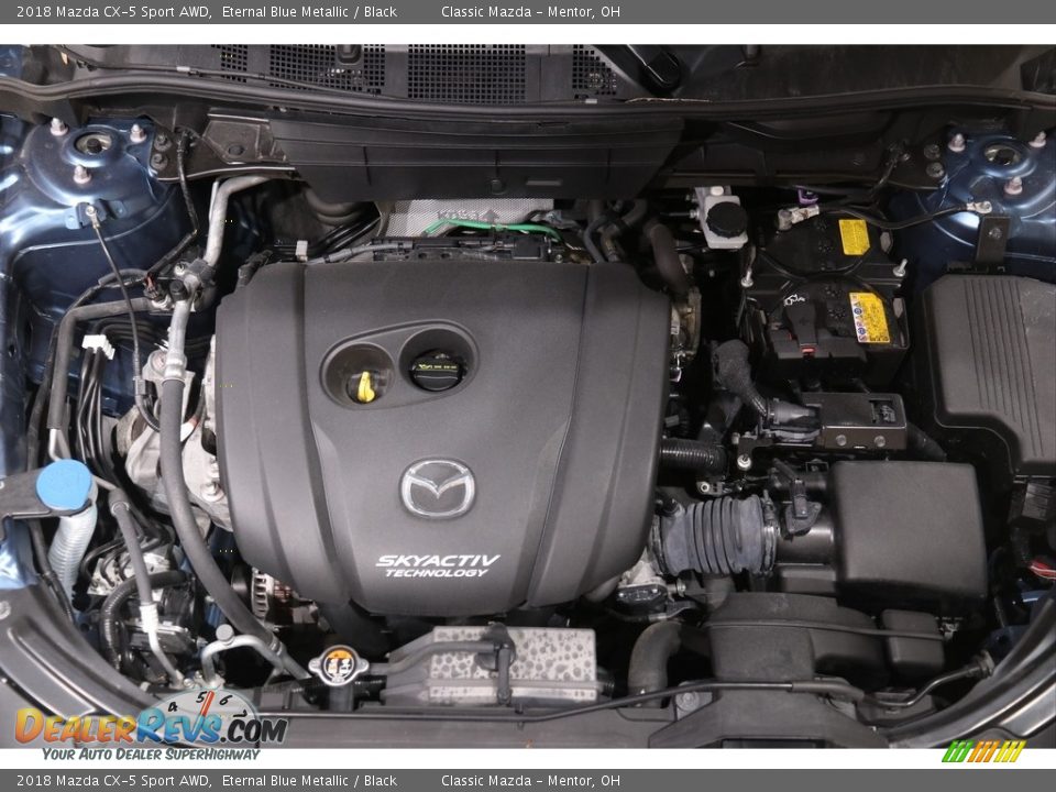 2018 Mazda CX-5 Sport AWD Eternal Blue Metallic / Black Photo #17