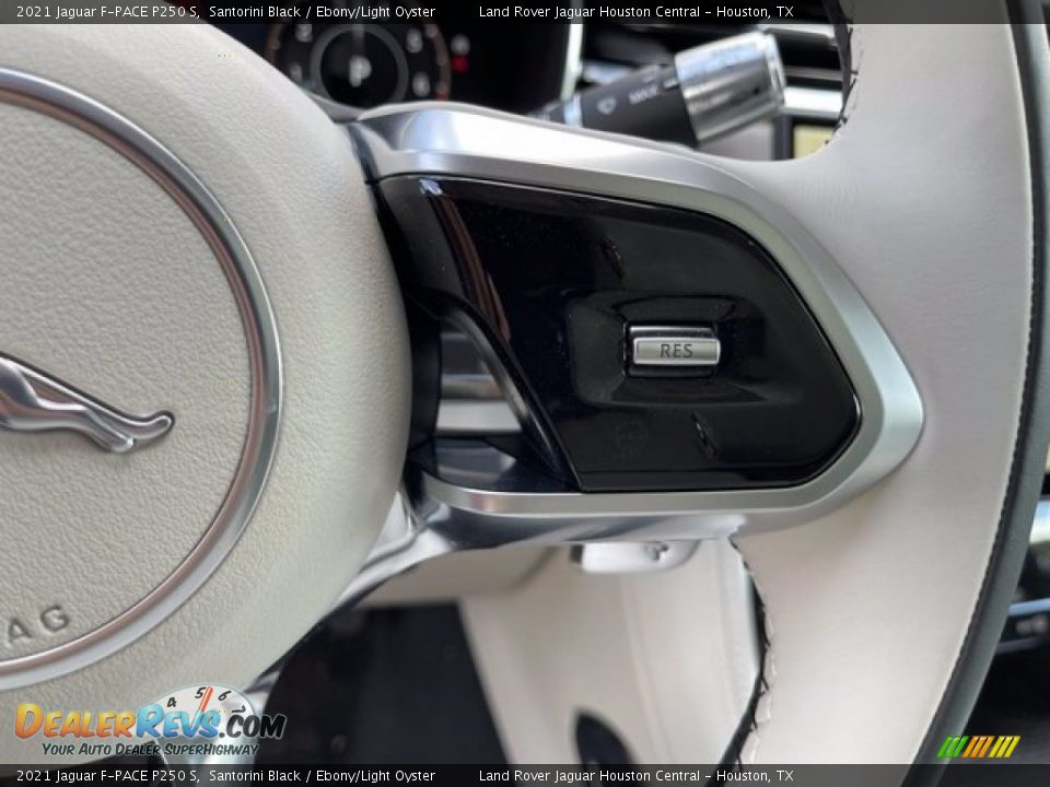 2021 Jaguar F-PACE P250 S Steering Wheel Photo #18