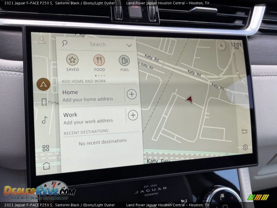 Navigation of 2021 Jaguar F-PACE P250 S Photo #22