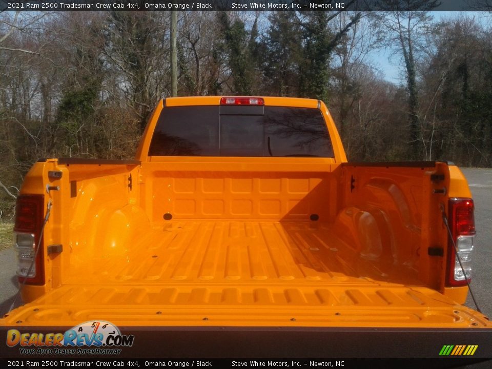2021 Ram 2500 Tradesman Crew Cab 4x4 Omaha Orange / Black Photo #8