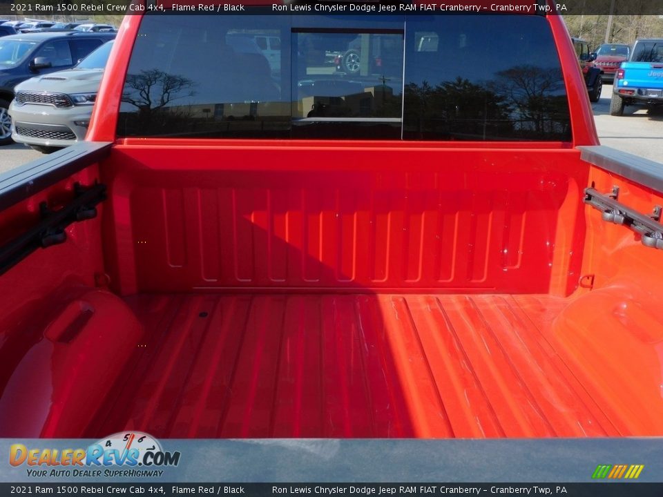 2021 Ram 1500 Rebel Crew Cab 4x4 Flame Red / Black Photo #7