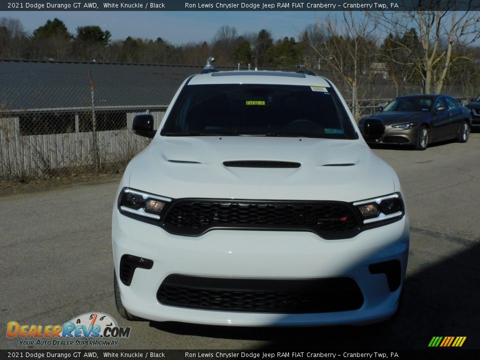 2021 Dodge Durango GT AWD White Knuckle / Black Photo #2