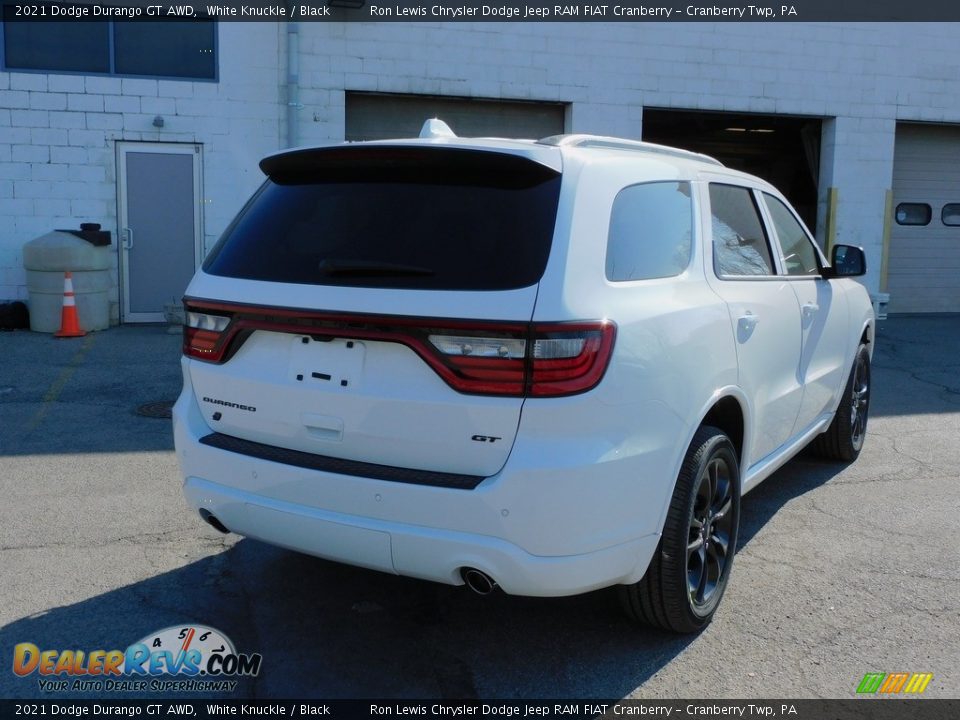 2021 Dodge Durango GT AWD White Knuckle / Black Photo #5