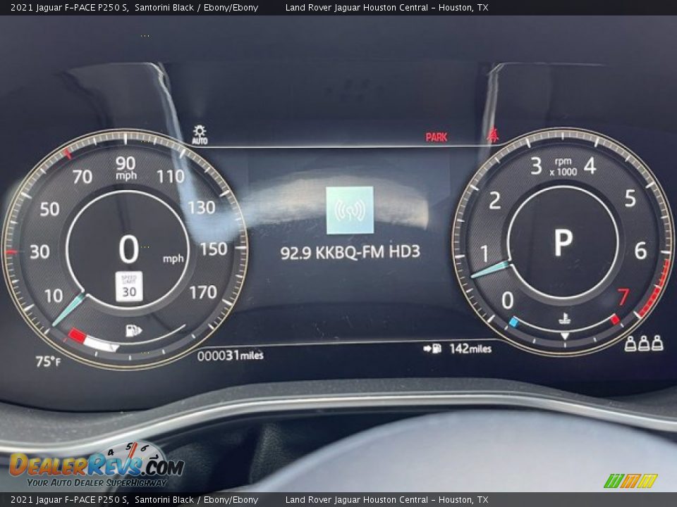 2021 Jaguar F-PACE P250 S Gauges Photo #22