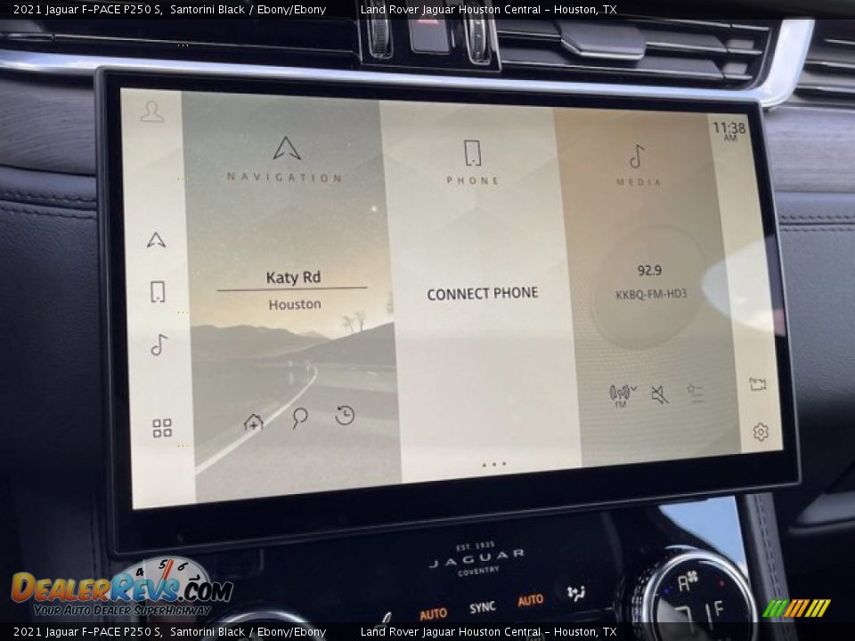 Controls of 2021 Jaguar F-PACE P250 S Photo #24