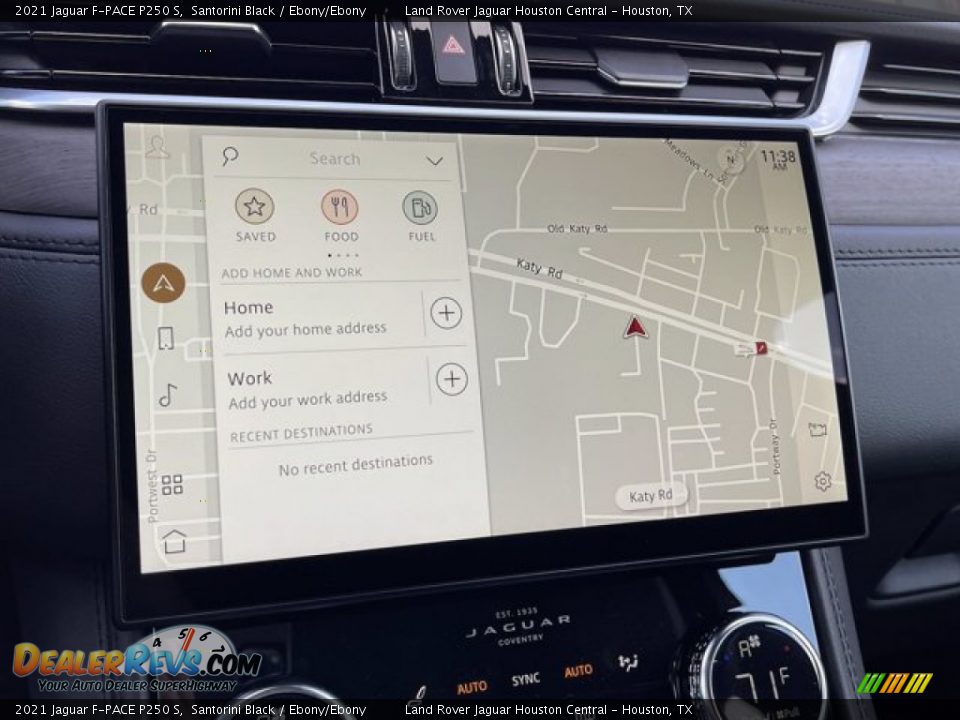 Navigation of 2021 Jaguar F-PACE P250 S Photo #26