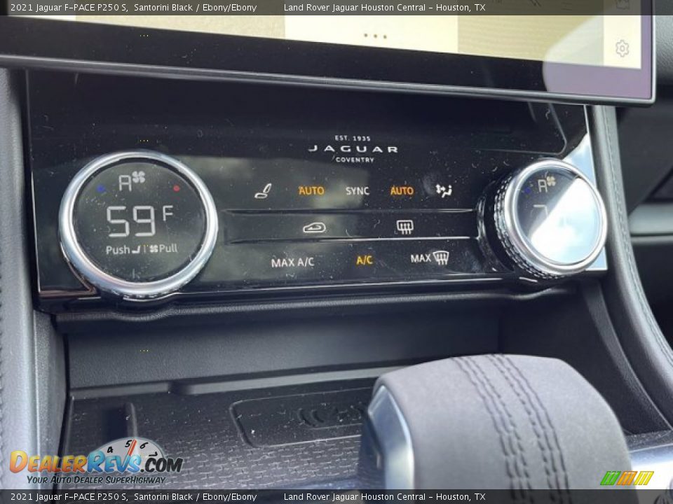 Controls of 2021 Jaguar F-PACE P250 S Photo #28