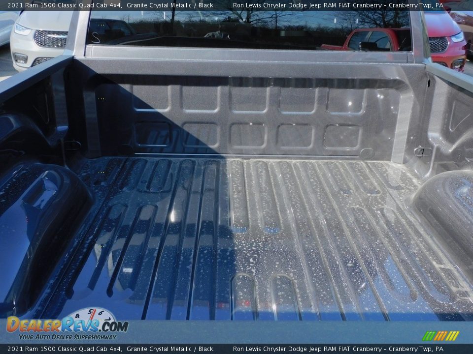2021 Ram 1500 Classic Quad Cab 4x4 Granite Crystal Metallic / Black Photo #7